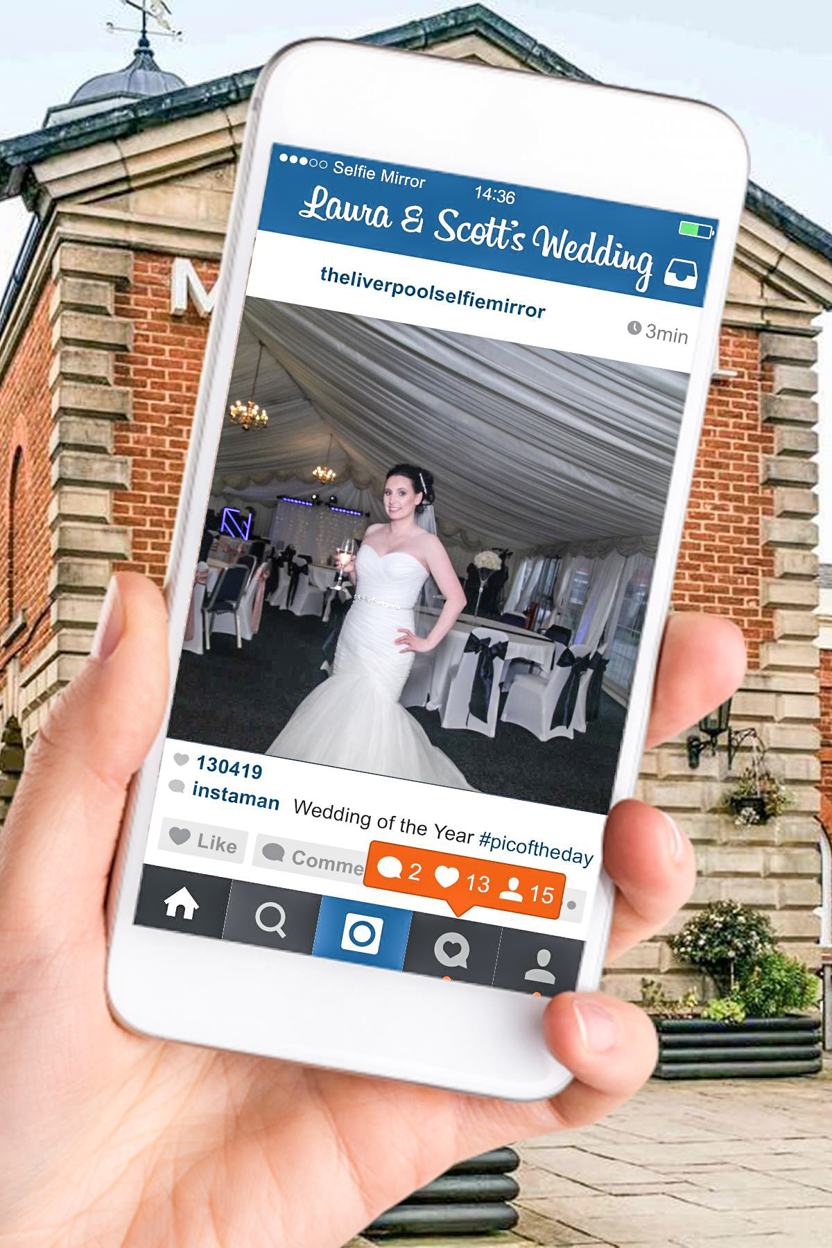 Scott and Laura's Wedding | View more photos from the event at gallery.liverpoolselfiemirror.co.uk/u/LiverpoolSelfieMirror/Scott-and-Lauras-Wedding